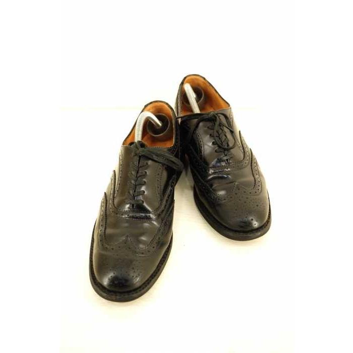 サンダース Sanders Military Collection メダリオンウイングチップレザーシューズ メンズ 8 中古 ブランド古着販売のbazzstore 通販 Yahoo ショッピング