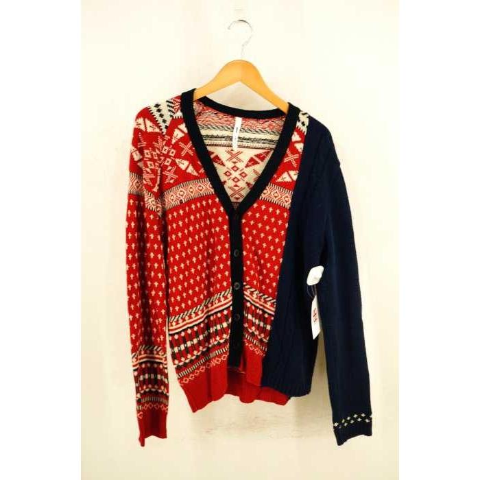 グラム Glamb 切替 ノルディック柄カーディガン メンズ 2 中古 ブランド古着バズストア 0713 ブランド古着販売のbazzstore 通販 Yahoo ショッピング