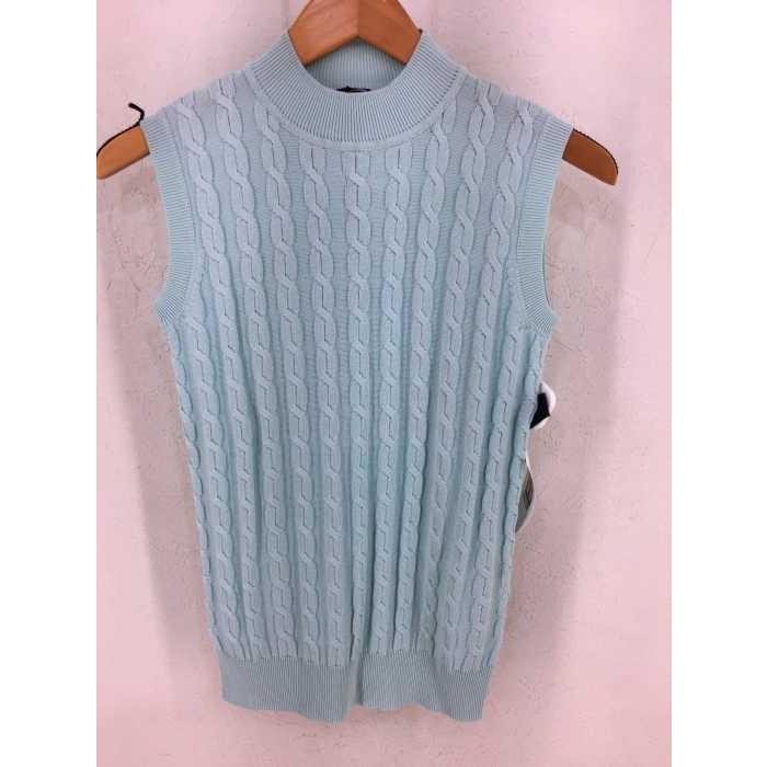 ジルサンダーネイビー Jil Sander Navy ケーブル編み ハイネックニットベスト レディース Xs 中古 ブランド古着販売のbazzstore 通販 Yahoo ショッピング