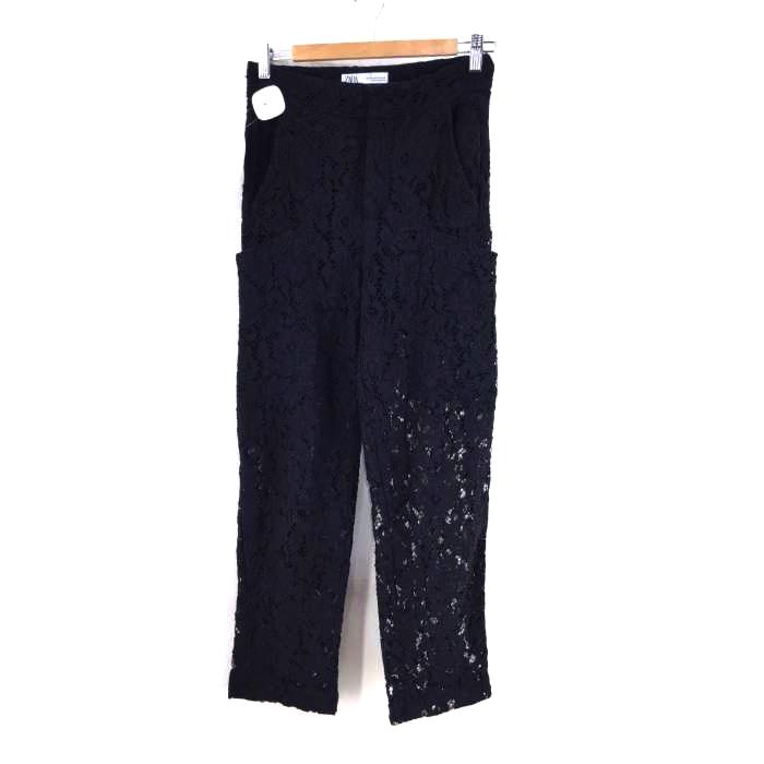 ザラ Zara レースパンツ レディース Xs 中古 ブランド古着バズストア 0808 ブランド古着販売のbazzstore 通販 Yahoo ショッピング