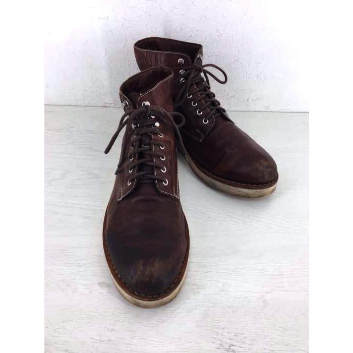 ビッグ割引 メンズ エンジニアブーツ レザーブーツ レースアップ Visvim ビズビム ビズビム茶系 Visvim メンズエンジニアブーツ 新着 0818 ブランド古着バズストア 中古 ブーツ Savannah Osc Com