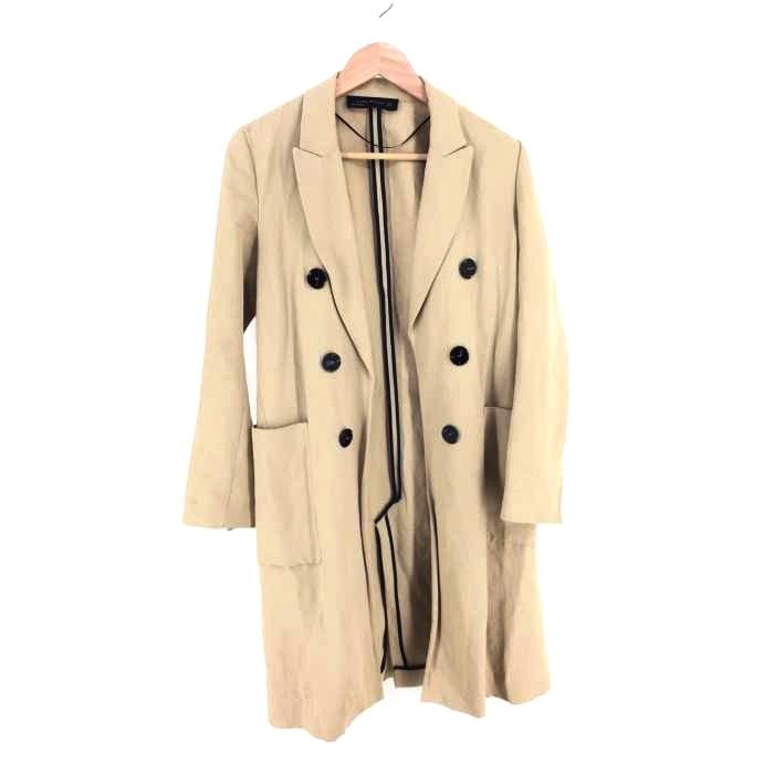 ザラ ウーマン Zara Woman ダブル チェスターコート レディース S 中古 ブランド古着バズストア 1012 ブランド古着販売のbazzstore 通販 Yahoo ショッピング