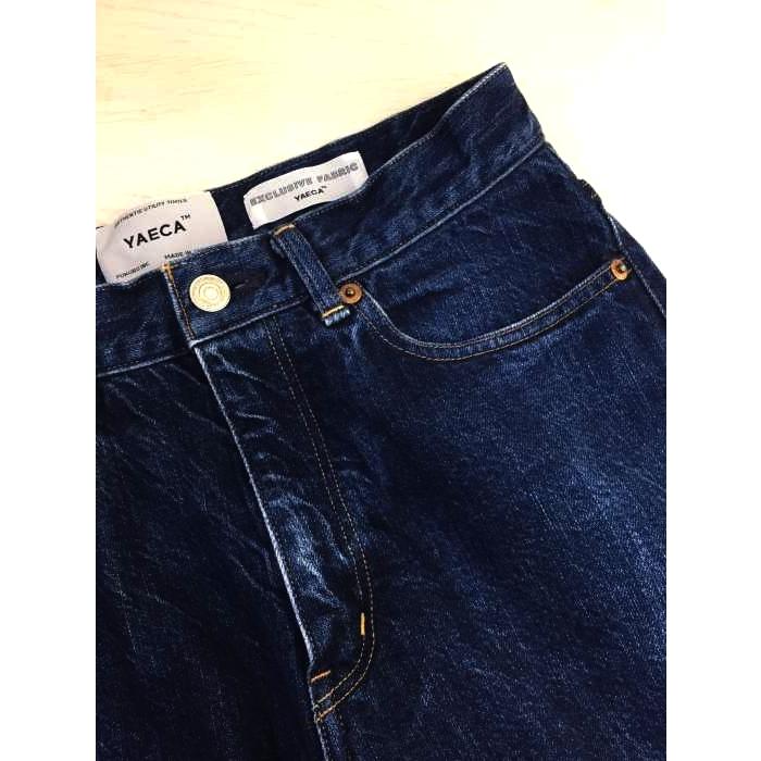 ヤエカ Yaeca Wide Straight Denim Pants ワイドストレートデニムパンツ メンズ 29 中古 ブランド古着販売のbazzstore 通販 Yahoo ショッピング