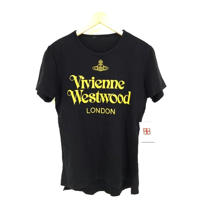 ヴィヴィアンウエストウッドロンドン Vivienne Westwood LONDON ロゴプリント クルーネックTシャツ メン 中古 210311  :3318369713057:ブランド古着販売のBAZZSTORE - 通販 - Yahoo!ショッピング