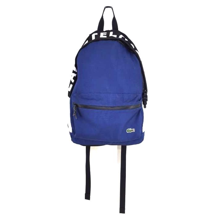 ラコステスポーツ Lacoste Sport ロゴ入りリュック バックパック メンズ 中古 ブランド古着バズストア 1113 ブランド古着販売のbazzstore 通販 Yahoo ショッピング