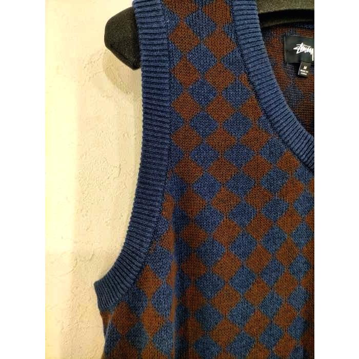 ステューシー Stussy ニットベスト メンズ M 中古 ブランド古着バズストア 1122 ブランド古着販売のbazzstore 通販 Yahoo ショッピング