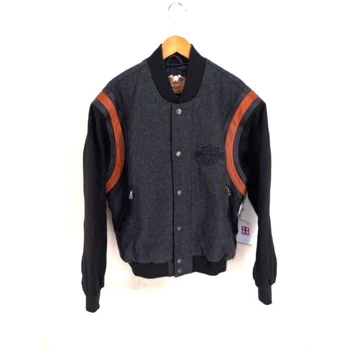 ランキング第1位 スタジャン ウール Harley Davidson ハーレーダビッドソン ハーレー Harley Davidson メンズスタジャン メンズ 中古 M ジャケット
