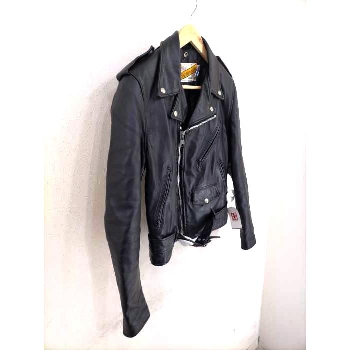 ショット Schott 80 90s バイカータグ後期 ダブルライダースジャケット メンズ 36 中古 ブランド古着販売のbazzstore 通販 Yahoo ショッピング