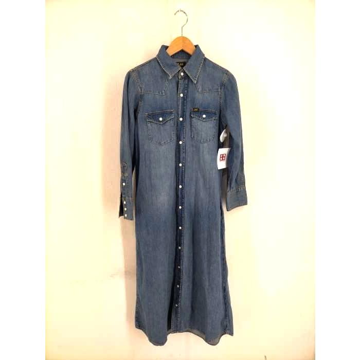 リー Lee デニムシャツワンピース デニムワンピース レディース M 新着 中古 ブランド古着販売のbazzstore 通販 Yahoo ショッピング