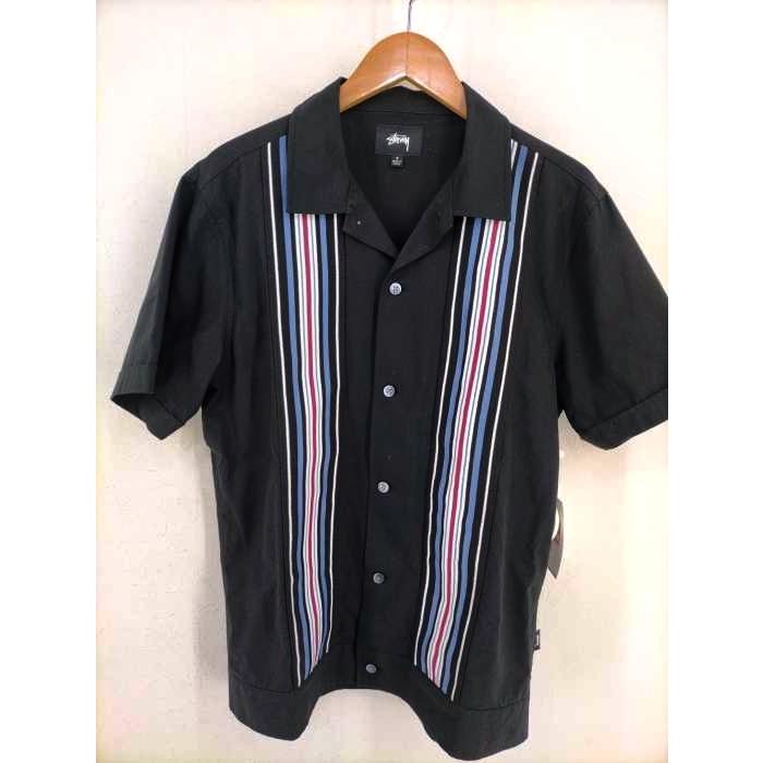 ステューシー Stussy STRIPED KNIT PANEL SHIRT ストライプニット