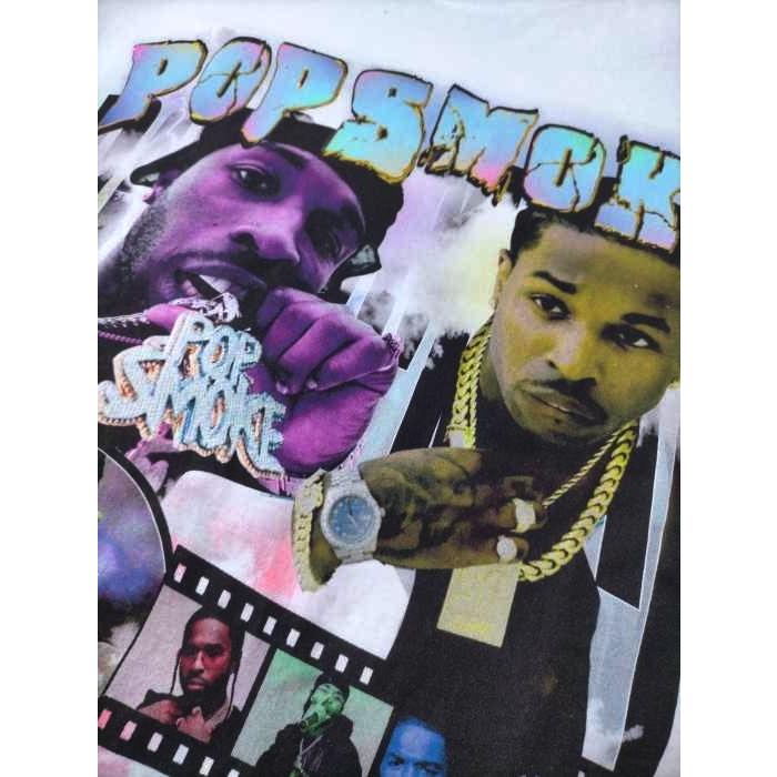 ギルダン GILDAN POP SMOKE プリントTEE クルーネックTシャツ メンズ