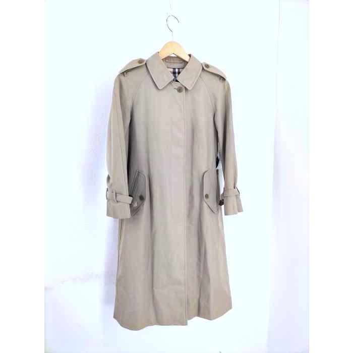 バーバリーズ Burberrys 90年代 白タグ ステンカラーコート レディース 中古 ブランド古着販売のbazzstore 通販 Yahoo ショッピング