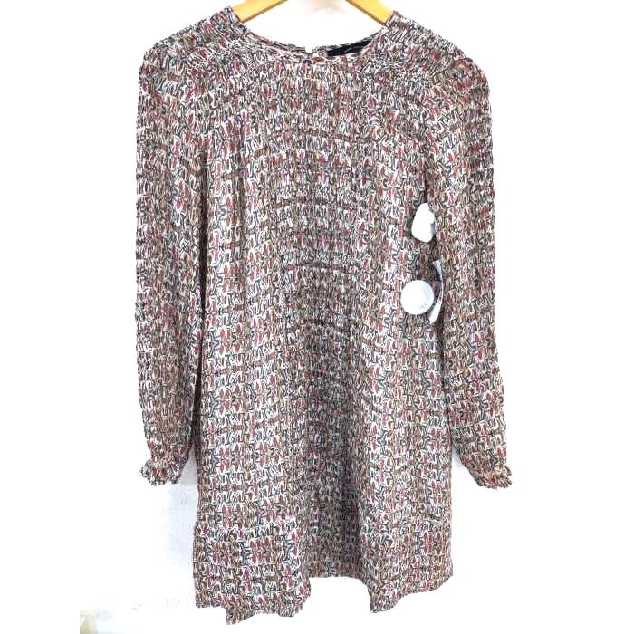 ISABEL MARANT(イザベルマラン) 総柄シルクチュニック レディース JPN 
