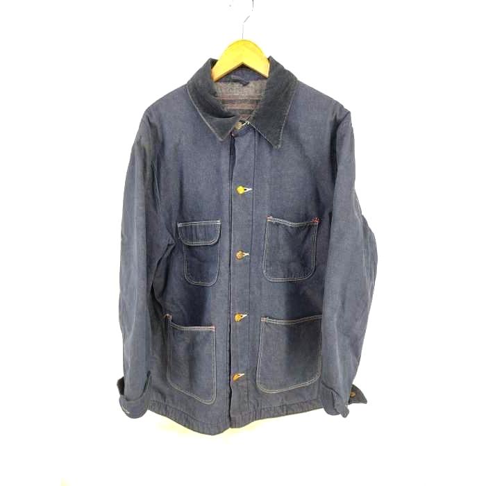 ラングラー Wrangler 裏地ブランケットデニムカバーオール メンズ 44 中古 古着 ブランド古着販売のbazzstore 通販 Yahoo ショッピング
