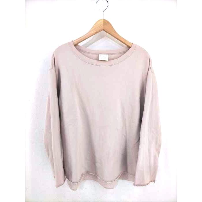 人気ブランドを Gelato Pique ジェラートピケ ss オーガニックコットン裏毛プルオーバー レディース One Size 中古 古着 0125