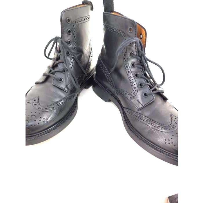 ジャンカルロモレリ Giancarlo Morelli ウィングチップカントリーブーツ メンズ 中古 40 倉 古着