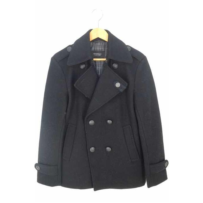 日本限定 サイズjpn M メンズ ピーコート Label Black Burberry バーバリーブラックレーベル バーバリーブラッ Label Black Burberry ショートpコート ブランド古着バズス 中古 コート アウター Vinfra Es