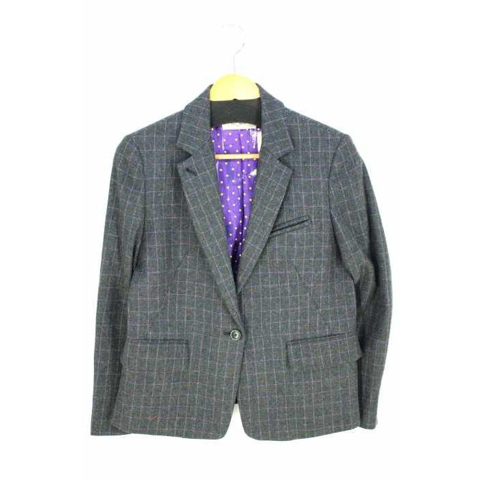 ポールスミス Paul Smith テーラードジャケット レディース サイズ表記無 ツイード 1b カシミヤ混 中古 ブランド古着バズストア ブランド古着販売のbazzstore 通販 Yahoo ショッピング