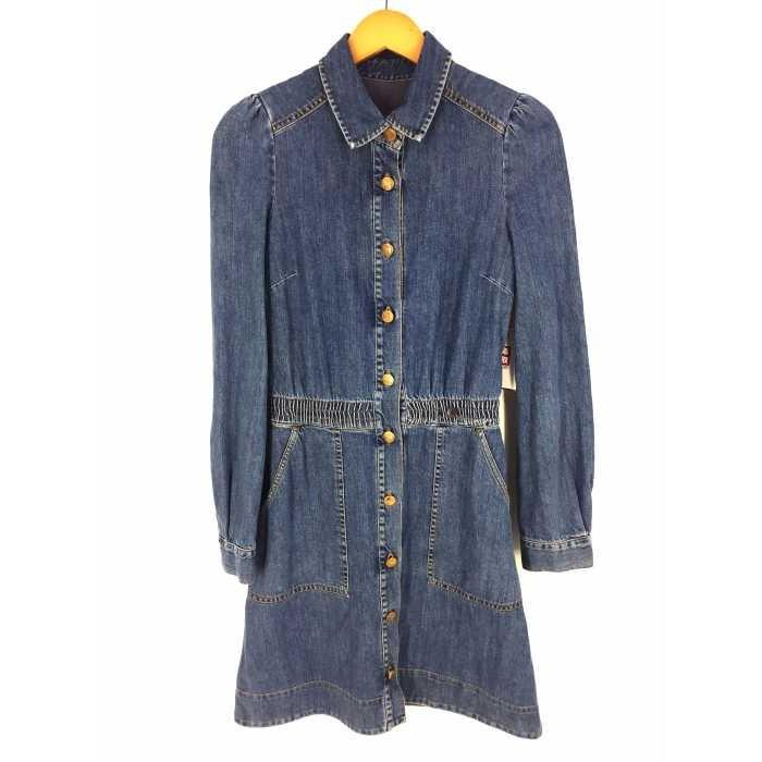 シーバイクロエ See By Chloe デニムワンピース レディース サイズus 4 パフスリーブデニムシ中古 ブランド古着バズストア ブランド古着販売のbazzstore 通販 Yahoo ショッピング