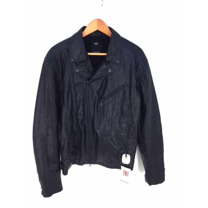 メンズ革ジャン レザージャケット アズールバイマウジー Azul By