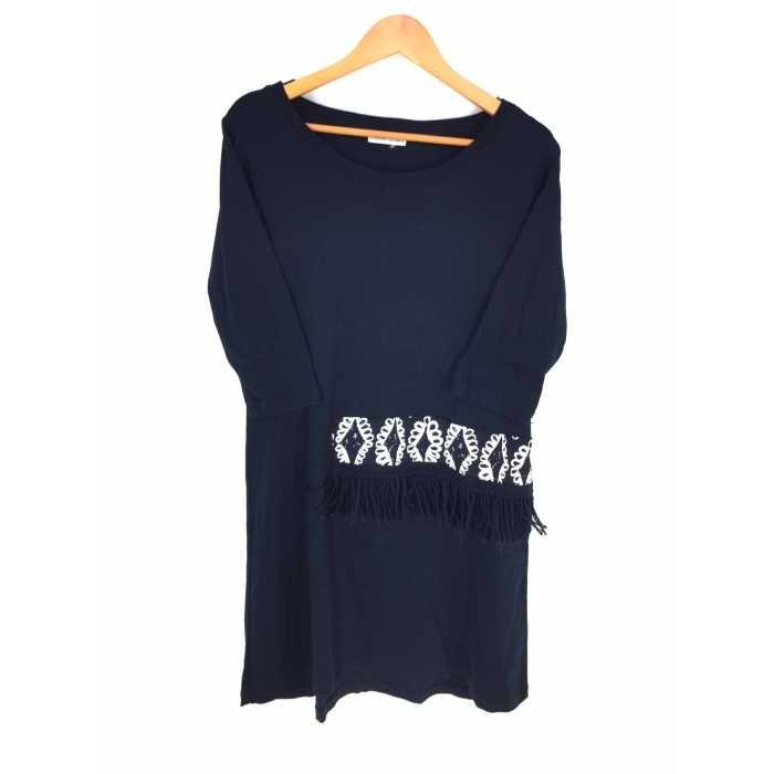 ツモリチサト Tsumori Chisato 別布 切替 Tシャツ ワンピース レディース 2 中古 ブランド古着バズストア 1006 ブランド古着販売のbazzstore 通販 Yahoo ショッピング
