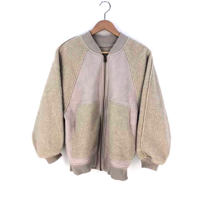 ダブルクローゼット W Closet フェイクムートン フェイクスエード リバーシブルブルゾン レディース 中古 ブランド古着販売のbazzstore 通販 Yahoo ショッピング