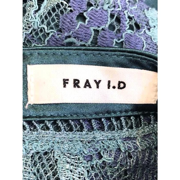 フレイアイディー FRAY I.D レースノースリブラウス/レースナロー