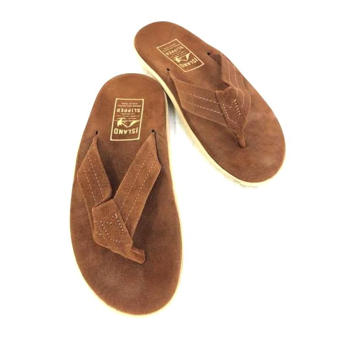 アイランドスリッパ Island Slipper スウェードビーチサンダル メンズ 7 中古 ブランド古着販売のbazzstore 通販 Yahoo ショッピング