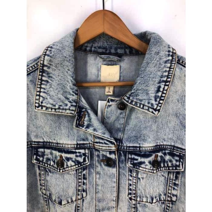 エイチアンドエム H M ケミカルウオッシュ デニムジャケット メンズ M 中古 ブランド古着販売のbazzstore 通販 Yahoo ショッピング