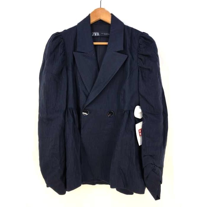 ザラ Zara バルーンスリーブテーラードジャケット レディース M 中古 古着 ブランド古着販売のbazzstore 通販 Yahoo ショッピング