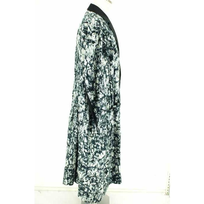 大人気 メンズ コート Men イッセイミヤケメン Miyake Issey ブラッ Men Miyake イッセイミヤケメンissey サイズ1 1 ブランド古着バズストア 中古 総柄切替ワイド1bテーラードコート コート アウター