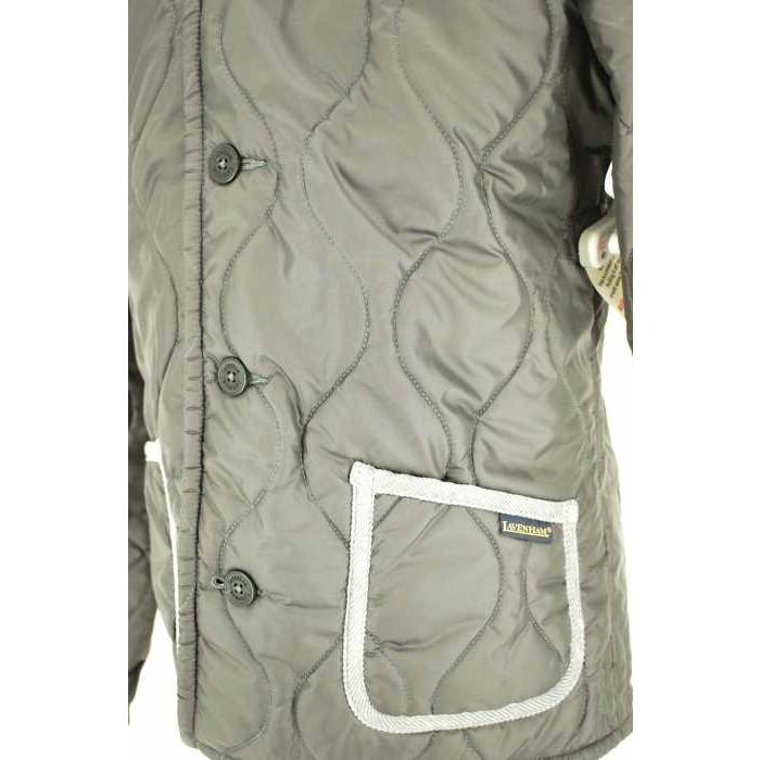 爆売り コットン グレイ ラベンハムlavenham ブランド古着バズストア 中古 ノーカラーキルティングジャケット サイズ40 メンズ アウター Lavenham ラベンハム ウール トップス Sergiopizarro Com Co