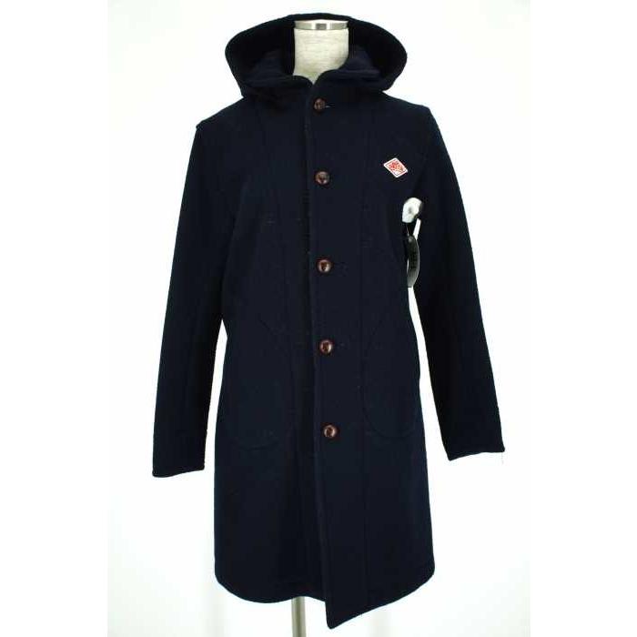 Danton ダントン コート レディース サイズ36 ウールモッサ ラウンドカラーフードコート 中古 ブランド古着バズストア ブランド古着販売のbazzstore 通販 Yahoo ショッピング