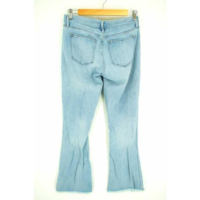 ギャップ Gap デニムパンツ レディース サイズus 26 27 カットオフフレアパンツ 中古 ブランド古着バズストア 0718 ブランド古着販売のbazzstore 通販 Yahoo ショッピング