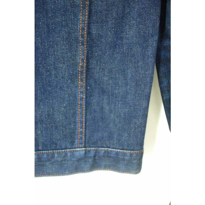 定番人気 ジャケット Factotum ファクトタム 青系 コットン ファクトタム Factotum デニムジャケット メンズ サイズ46 2nd デニムジャケット Gジャン 中古 ブランド古着バズストア Www Threeriversofs Com