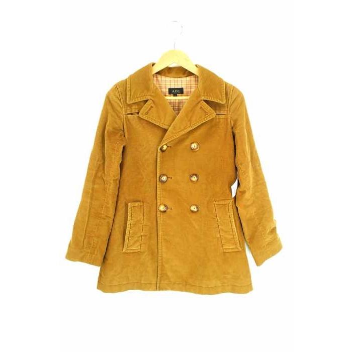 アーペーセー A P C ピーコート レディース サイズ34 コーデュロイpコート 中古 ブランド古着バズストア ブランド古着販売のbazzstore 通販 Yahoo ショッピング