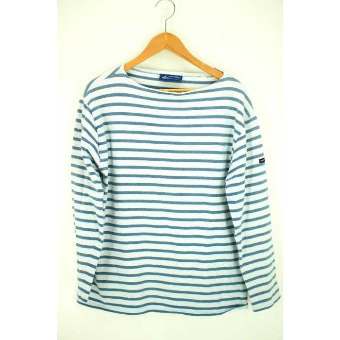 セントジェームス Saint James クルーネックtシャツ メンズ サイズ5 ボーダーロングスリーブクルーネックシャツ 中古 ブランド古着バズスト ブランド古着販売のbazzstore 通販 Yahoo ショッピング