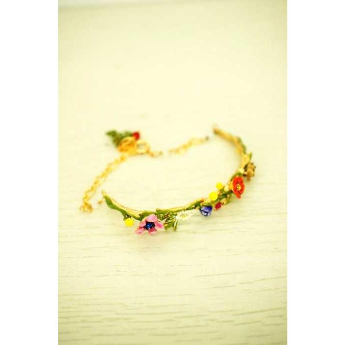 レネレイド Les Nereides ブレスレット レディース サイズ表記無 お花ブレスレット 中古 ブランド古着バズストア ブランド古着販売のbazzstore 通販 Yahoo ショッピング