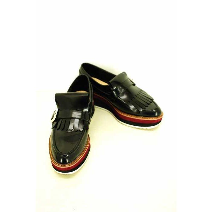 レディースローファー ザラ ウーマン Zara Woman サイズ25cm Eur 38 厚底 ベルト付きフ 中古 ブランド古着バズストア 0310 ブランド古着販売のbazzstore 通販 Yahoo ショッピング