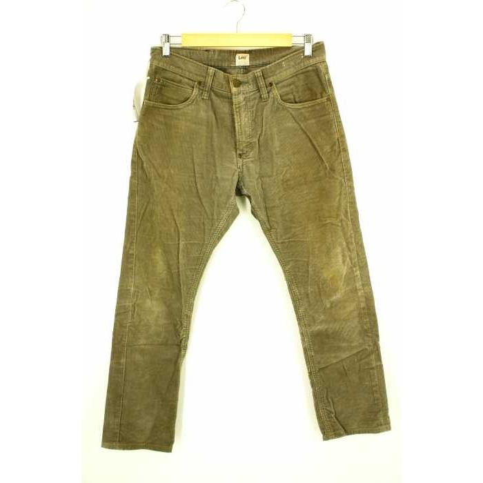 新しい到着 ボトムス パンツ メンズボトムス パンツ Lee リーグレー系 リー Lee 101 Lm9611 コーデュロイパンツ メンズ 30 中古 ブランド古着バズストア 1027 Www Threeriversofs Com