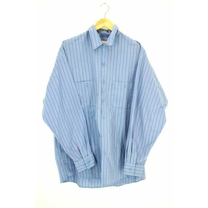 ビームス Beams ストライプシャツ オーバーサイズワークシャツ メンズ L 中古 ブランド古着バズストア 0413 ブランド古着販売のbazzstore 通販 Yahoo ショッピング