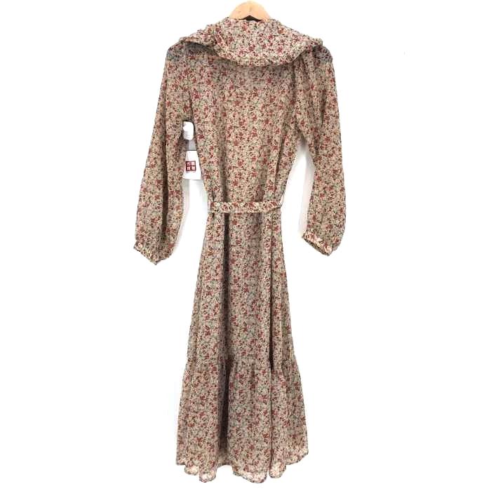 ダブルクローゼット W Closet 花柄シフォン襟付きワンピース レディース Free 中古 ブランド古着販売のbazzstore 通販 Yahoo ショッピング