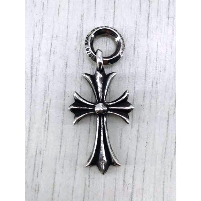 無料発送 ネックレス ペンダント Cross Ch Small Hearts Chrome クロムハーツ Hearts Chrome メンズ用ネックレス ペンダント メンズ 2103 中古 メンズアクセサリー