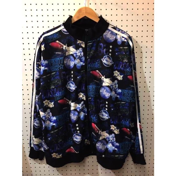 ハニー シナモン Honey Cinnamon コスミック総柄ジャージブルゾン レディース Free 中古 ブランド古着販売のbazzstore 通販 Yahoo ショッピング