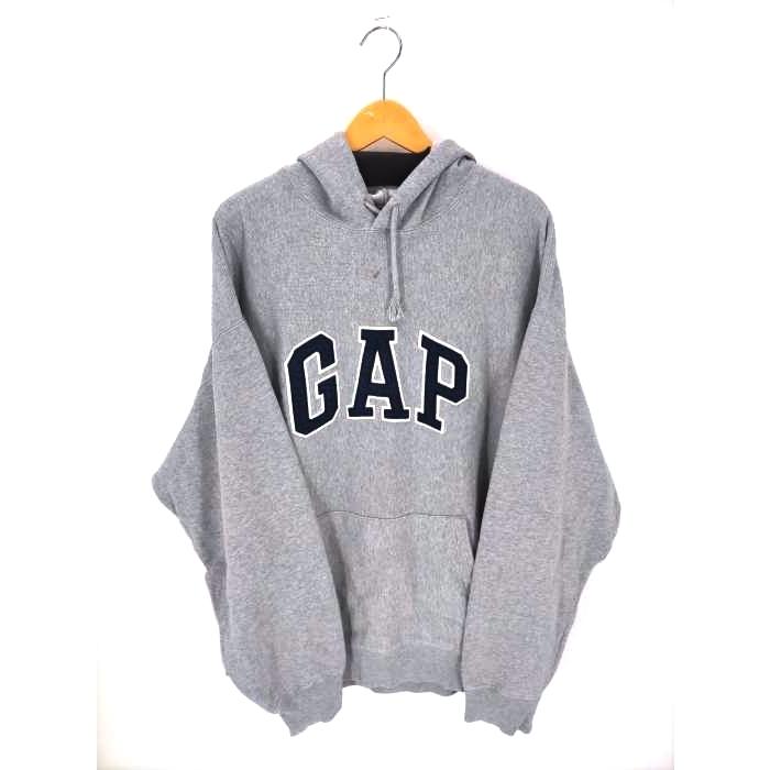 ギャップ Gap ロゴワッペン プルオーバーパーカー メンズ Xl 中古 古着 ブランド古着販売のbazzstore 通販 Yahoo ショッピング