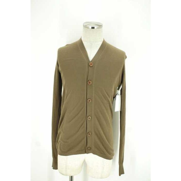 21セール コットンカーディガン 13ss S サイズusa メンズ トップス Owens リックオウエンス Rick コットン ブラウン Owens リックオウエンスrick 中古 ブランド古着バズストア トップス