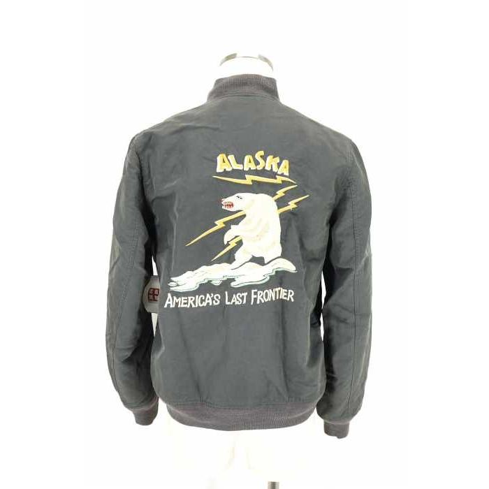 新入荷 16aw サイズm メンズ スカジャン Relief レミレリーフ Remi ナ ウール グレイ Relief レミレリーフremi アラスカジャン ブランド古着バズスト 中古 Alaska タイガー刺繍 ジャケット Pharmapathway Com