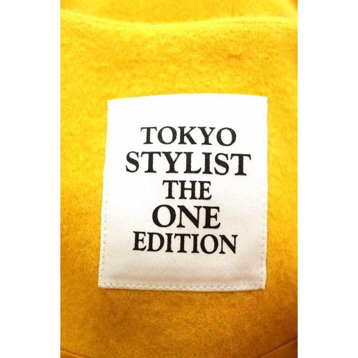 初売り イエロー ウール ウールノーカラ サイズ9 レディース コート トウキョウスタイリストザワンエディション Edition One The Stylist Tokyo ポリエステル ナイロン コート アウター Amiro Pl