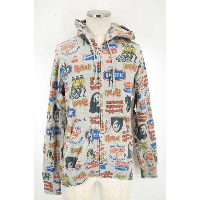 Hysteric Glamour ヒステリックグラマー ジップアップパーカー メンズ サイズm Super Hysteric総柄 パーカー 中古 ブ ブランド古着販売のbazzstore 通販 Yahoo ショッピング