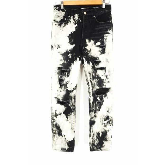 サンローランパリ Saint Laurent Paris デニムパンツ メンズ サイズ28 D13 M Sk Hw デストロイ スキニー ブリーチ 中 ブランド古着販売のbazzstore 通販 Yahoo ショッピング